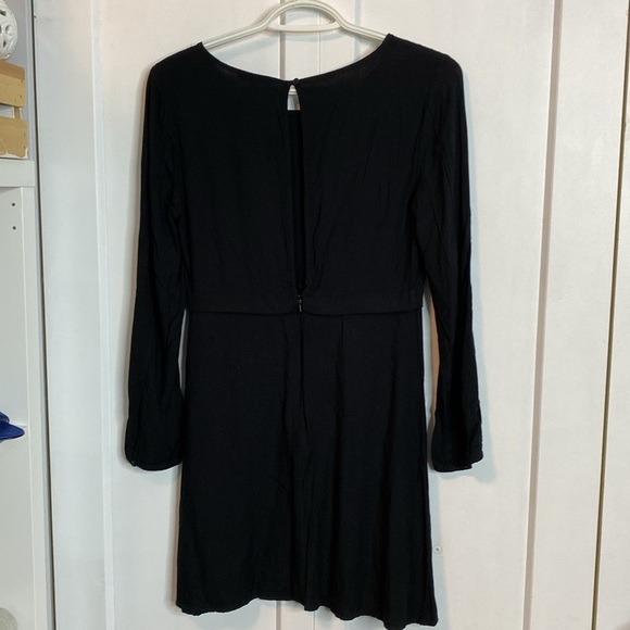 Aritzia Talula | Black Long sleeve Mini Dress - Peekaboo back - US2 - Picture 6 of 6